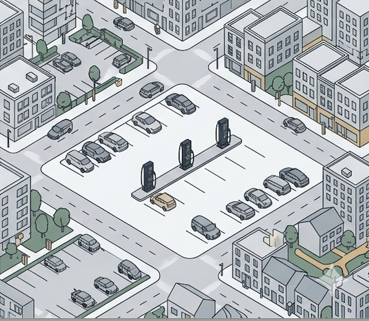 Urban Charging Networks